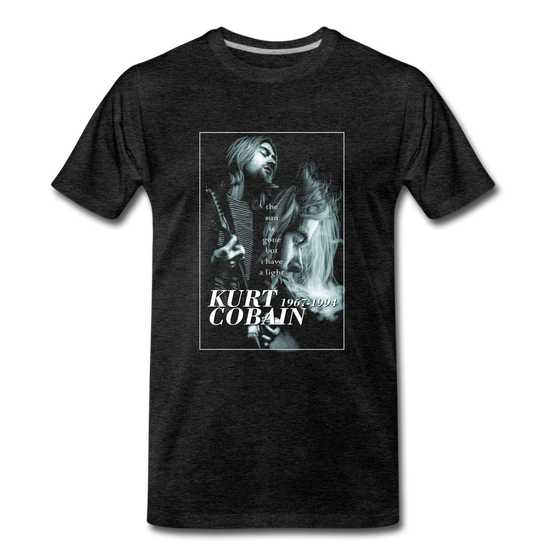 Legend T-Shirt | Kurt Cobain - charcoal grey