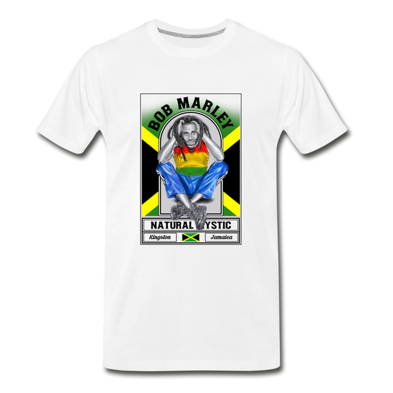 Legend T-Shirt | Bob Marley Natural Mystic - white