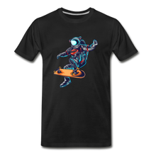  Astronaut Skateboarder - black