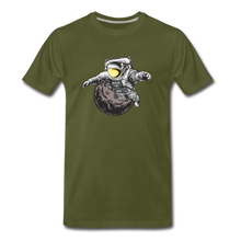  Astronaut Free Fall - olive green