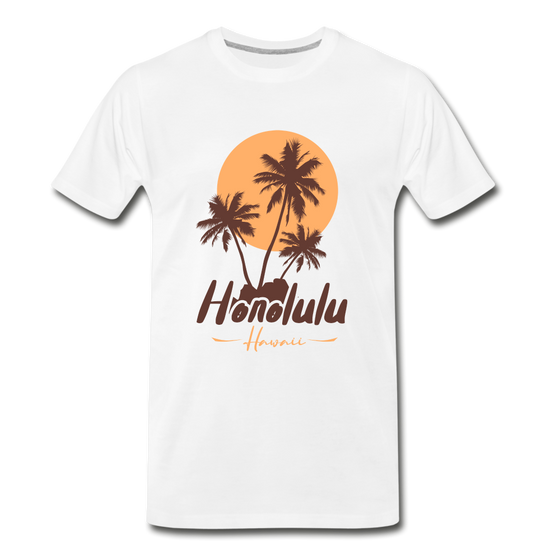 Honolulu Beach - white