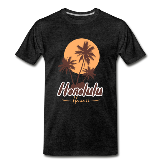 Honolulu Beach - charcoal grey