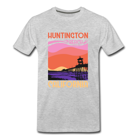 Huntington Beach - heather gray