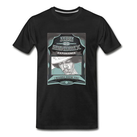 Legend T-Shirt | Jimi Hendrix Show You - black