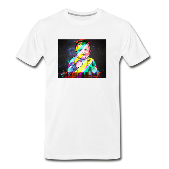 Legend T-Shirt | Hasbulla Rainbow - white