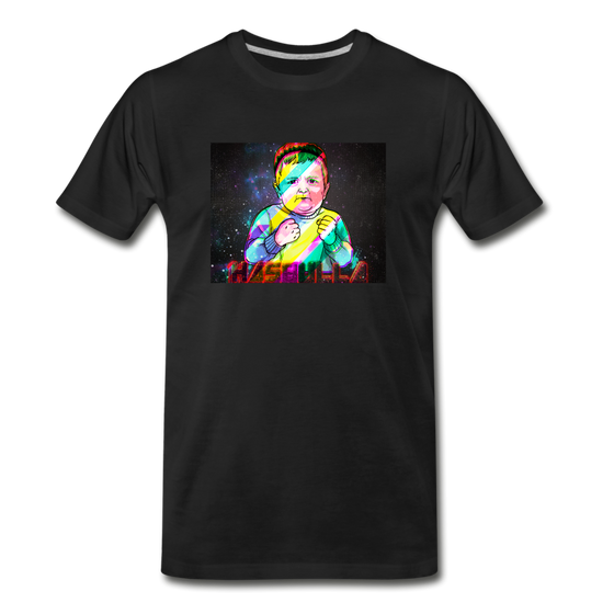 Legend T-Shirt | Hasbulla Rainbow - black