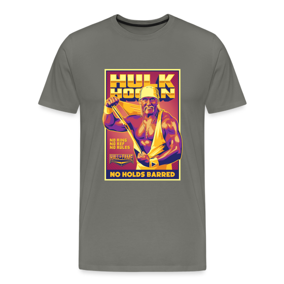 Legend T-Shirt | Hulk Hogan - asphalt gray