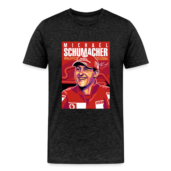 Legend T-Shirt | Michael Schumacher - charcoal grey