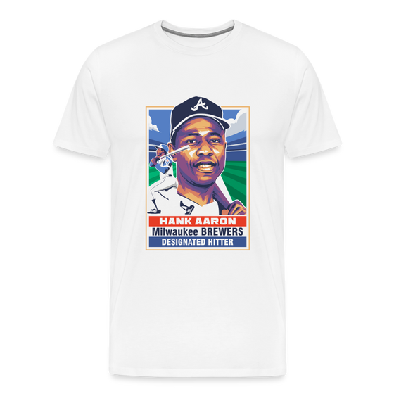 Legend T-Shirt | Hank Aaron - white