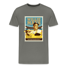  Legend T-Shirt | Willie Mays - asphalt gray