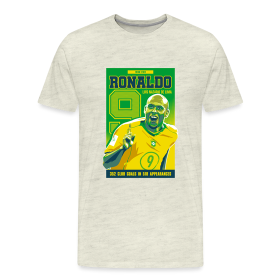 Legend T-Shirt | Ronaldo - heather oatmeal