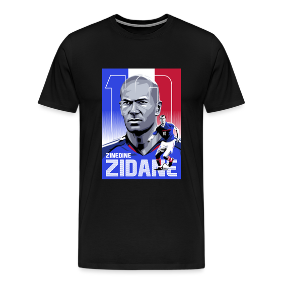 Legend T-Shirt | Zinedine Zidane - black