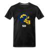 San Diego Chargers Retro - charcoal grey