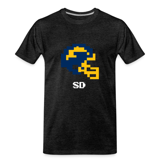 San Diego Chargers Retro - charcoal grey