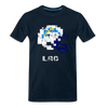 LA Chargers Distressed - deep navy
