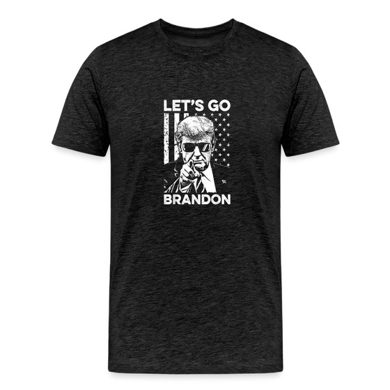 Legend T-Shirt | Trump Let's Go Brandon - charcoal grey