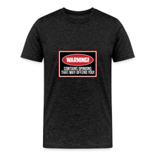  Warning! Contains Opinions - charcoal grey