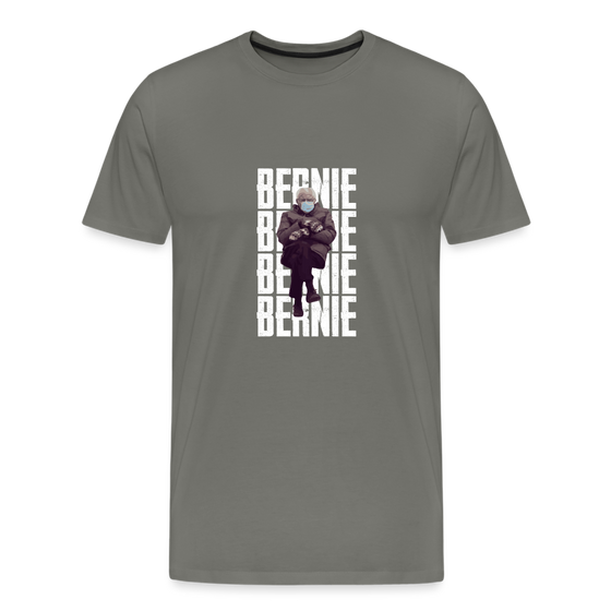 Legend T-Shirt | Bernie - asphalt gray