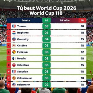 Bảng Tứ kết World Cup 2026 chính thức lộ diện sau vòng 1/8 đầy kịch tính